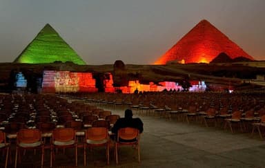 Sound & Light Show at Giza-1